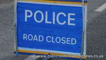 Hyde Road closed after car crashes into house in Gorton