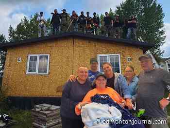 She suffered a life-changing injury, now her community is building her a new home
