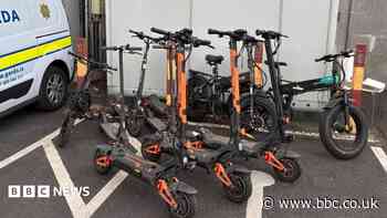 Irish police seize more than 160 e-scooters