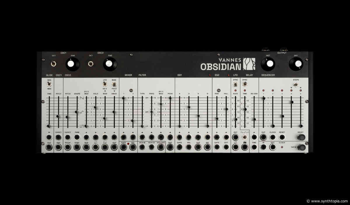 Vannes Introduces Obsidian Desktop Synthesizer (Sneak Preview)