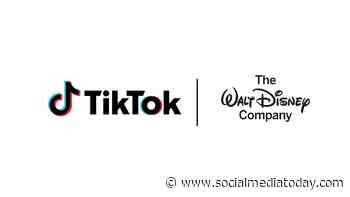TikTok partners with Disney
