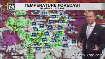 Record heat continues across New Mexico through Saturday