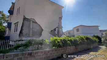 Video shows damage after Naples earthquake injures 26