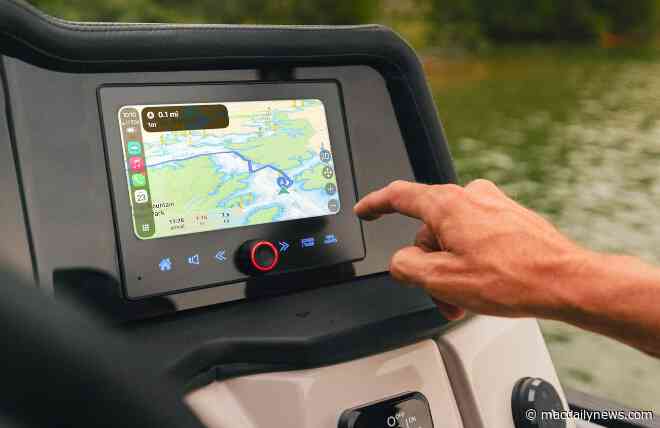 Apple’s CarPlay is coming to Crest and Balise pontoon boats