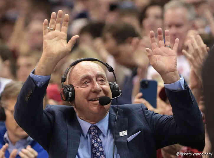 Dick Vitale announces he's progressing well in latest cancer battle