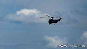 Trump in near-miss flying over Washington