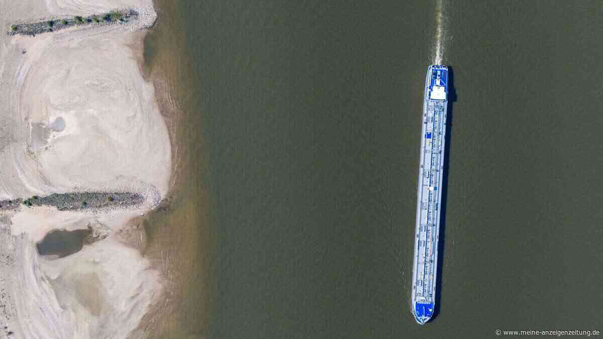 Niedrigwasser: Chemiebranche warnt vor Produktionskürzungen