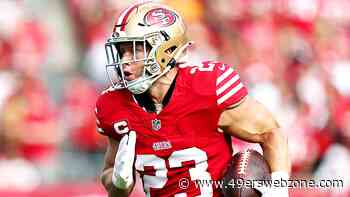 49ers coach praises 10th-year RB Christian McCaffrey: 'He looks really good this camp'