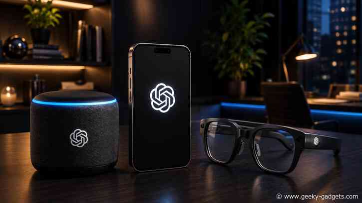 OpenAI Hardware Roadmap Leaks: Speaker, AI Phone, and Smart Glasses in Development