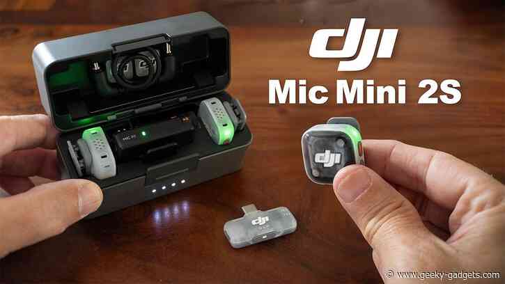 The DJI Mic Mini 2S Delivers 11 Hours of Continuous Battery