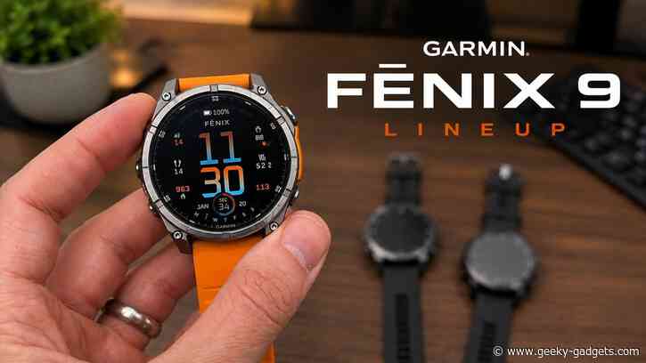 Garmin Fenix 9 Series Rumored to Launch with Three New Models