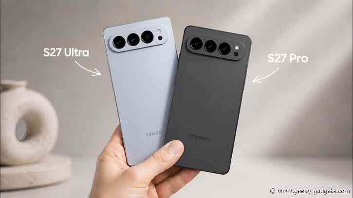 Leak: Samsung Galaxy S27 Pro and Ultra May Get a Camera Downgrade