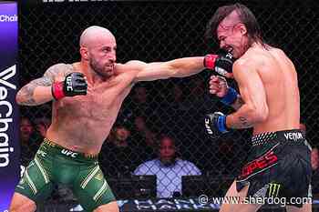 Alexander Volkanovski already training for the undefeated fighter he expects next