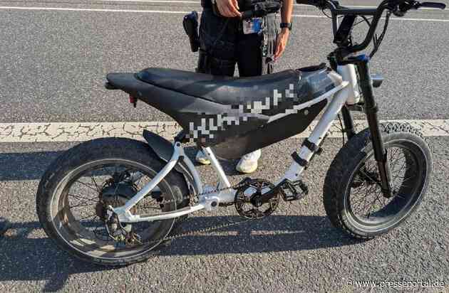 POL-OF: Manipulierte Fahrzeuge und getuntes E-Bike aus dem Verkehr gezogen - TRuP-Spezialisten decken gleich mehrere Verstöße auf