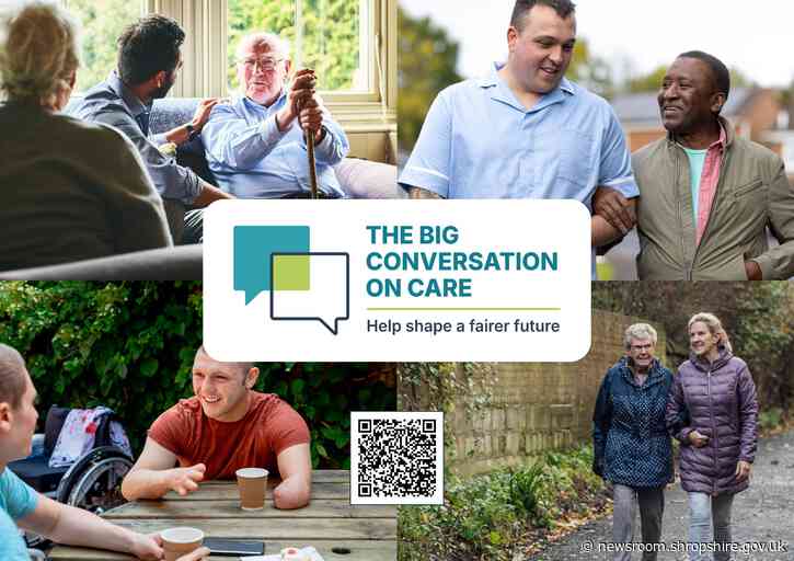 Shropshire residents urged to take part in national conversation on the future of adult social care