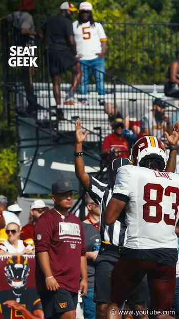 making it look easy #football #NFL #trainingcamp #washingtondc
