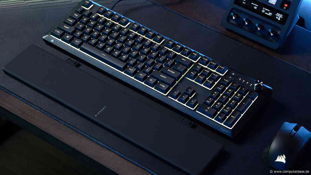 Corsair Skiff 100 (Plus): Spiele-Tastatur setzt auf alte Schule
