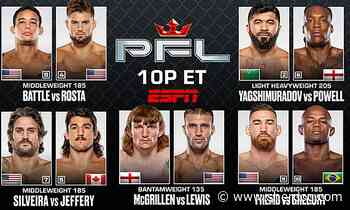 PFL Charlotte announces complete fight card for Aug. 7 ESPN event