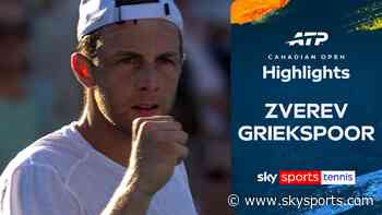 Griekspoor causes huge shock by defeating top-seed Zverev