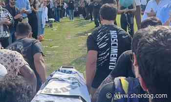 Allan Nascimento funeral: Charles Oliveira makes emotional promise