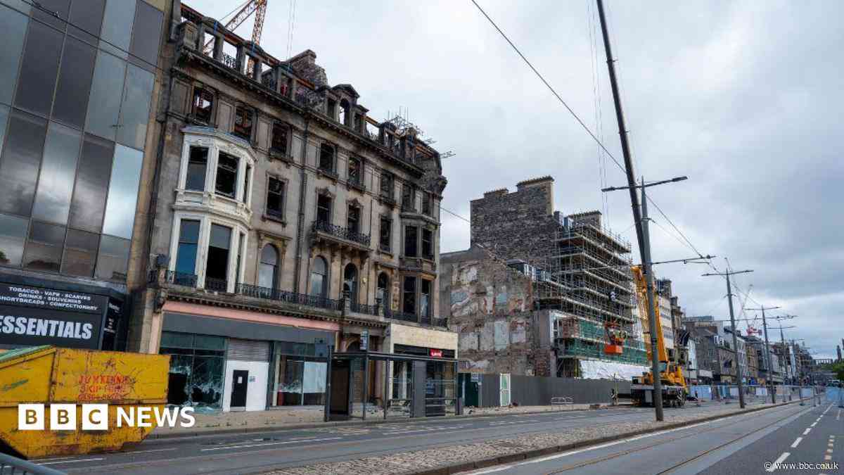 Scottish government announces £5m Princes Street fire support