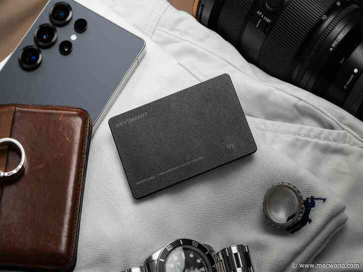 Apple and Android users, skip the bulky trackers—this slim SmartCard is just $32