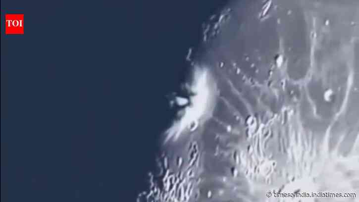 Part of SpaceX rocket the size of a school bus crashed into the Moon