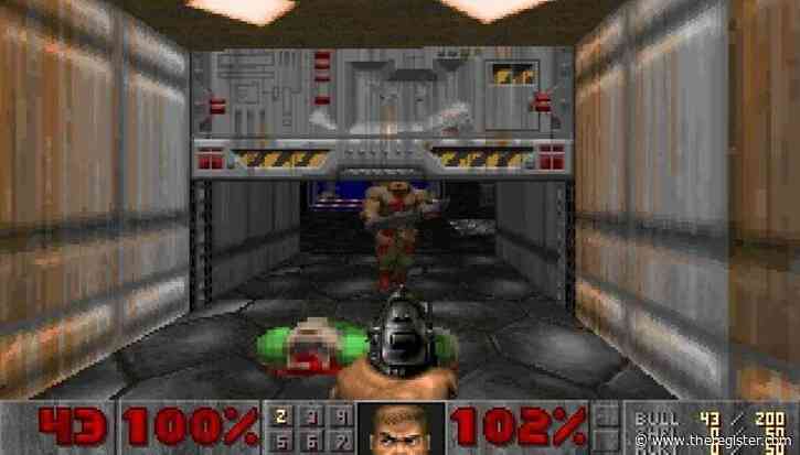 Azure CTO pastes Doom into Paint one frame at a time