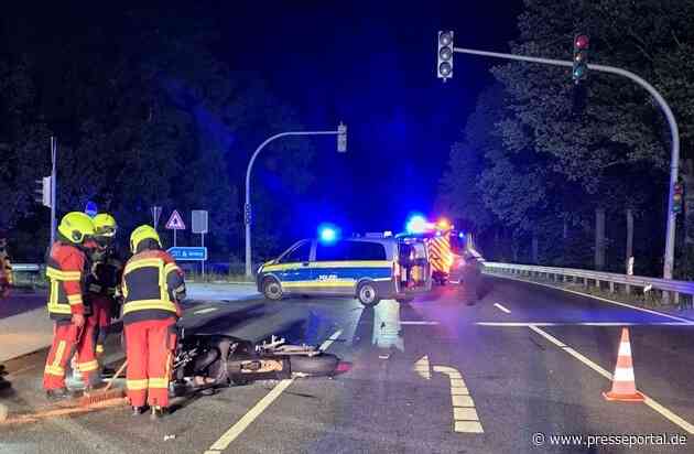 POL-SE: 20260806.1: Tornesch - Motorradfahrer verletzt nach Verkehrsunfall - Unfallgegner entfernt sich unerlaubt - Zeugen gesucht