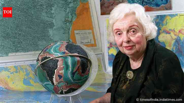 Meet Marie Tharp: The woman who mapped the hidden ocean world in 1957