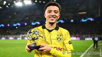 Revealed: The latest on Borussia Dortmund's 'interest' in a move for Jadon Sancho - after the former Man United star was pictured training with non-League side