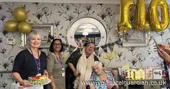 Centenarian nurse and adventurer celebrates birthday at elderly home