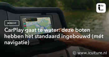 CarPlay gaat te water: deze boten hebben het standaard ingebouwd (mét navigatie)