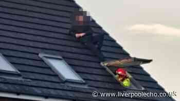 Man climbs onto New Brighton roof in police stand-off