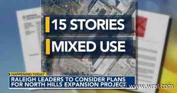 Raleigh to vote on next steps for new 15-story North Hills tower