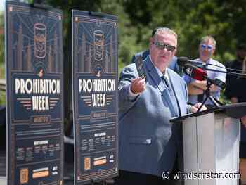 Windsor toasts rum-running past with inaugural Prohibition Week