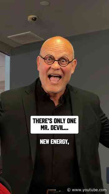 Never a dull moment when Mr. Devil is around. #shorts #kendaneyko #dano #mrdevil #hockey #nhl