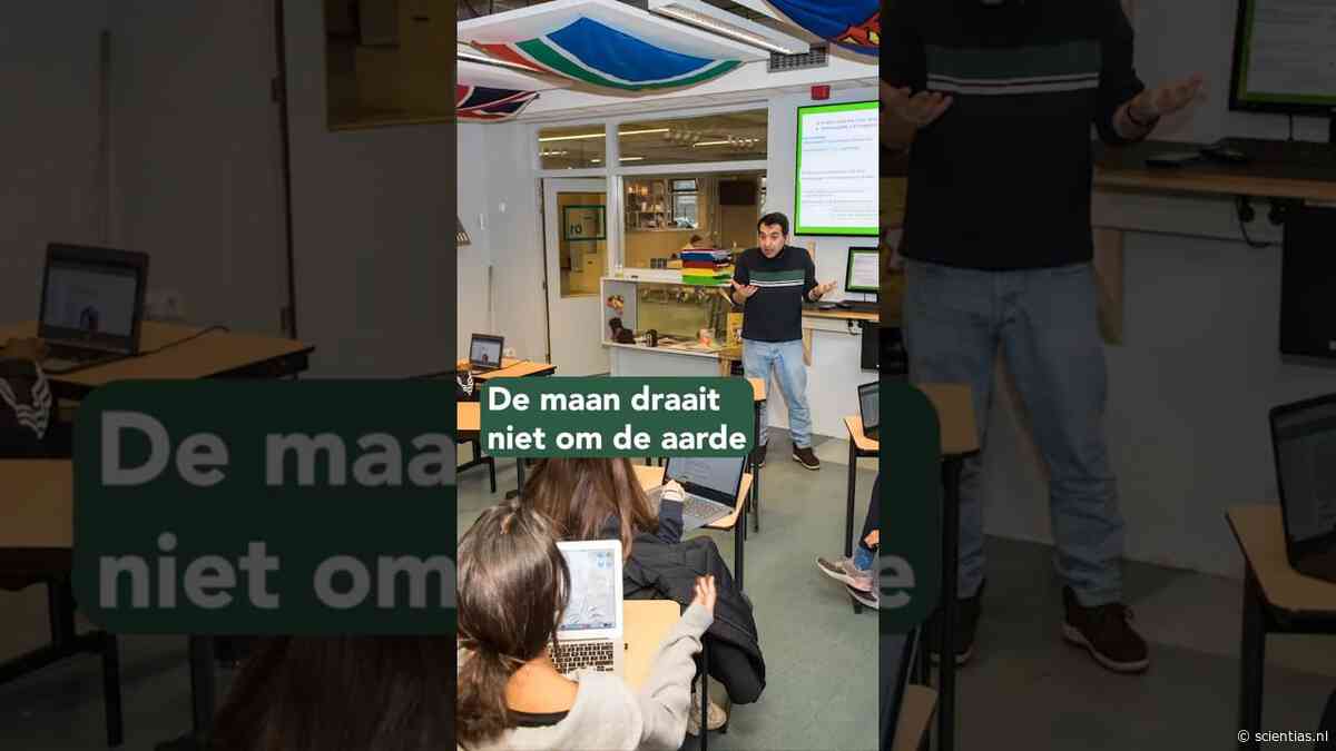 De Maan draait niet om de Aarde