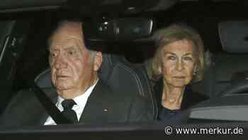 Gemeinsames Dinner: Altkönigin Sofía zeigt sich wieder an der Seite von Juan Carlos