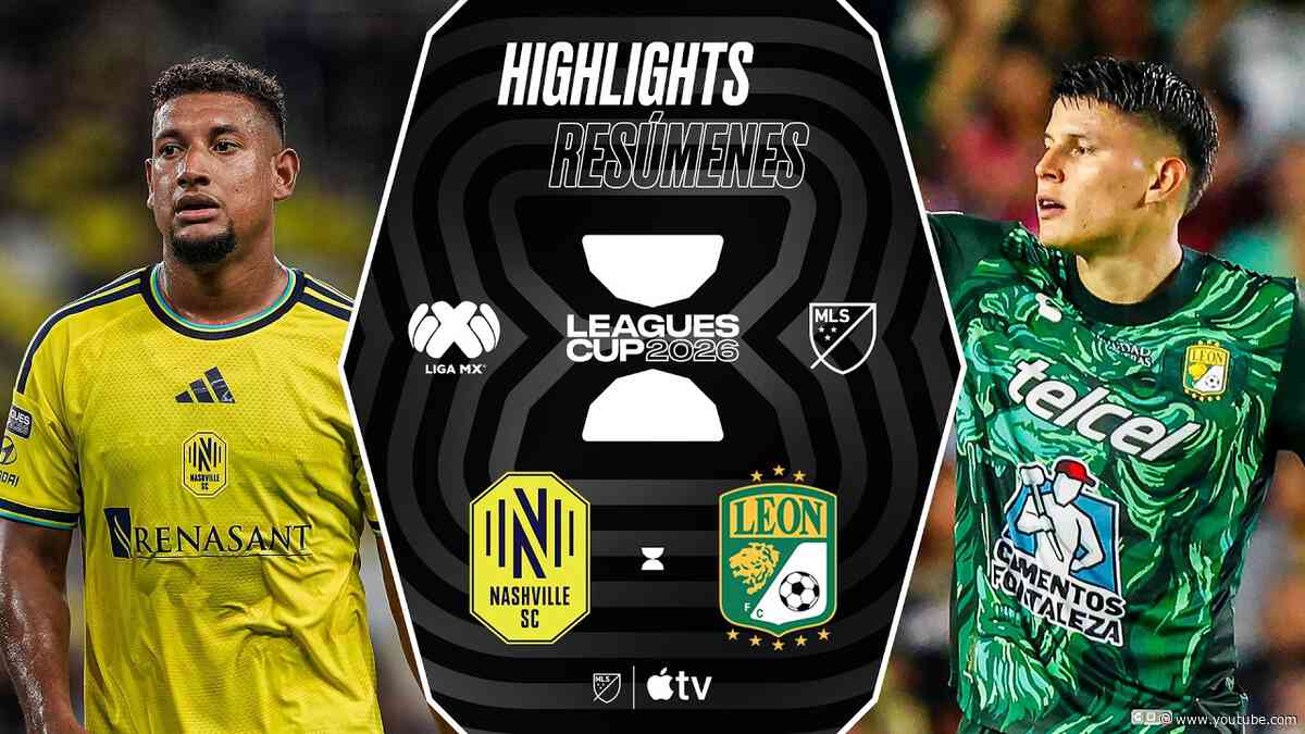 Nashville SC vs. Club León | Leagues Cup | Full Match Highlights