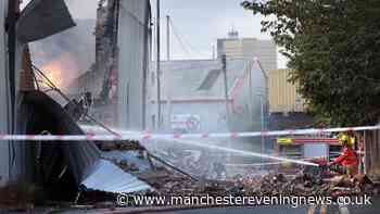 Salford fire: Huge blaze rips through shop with Bury New Road closed and emergency services on scene