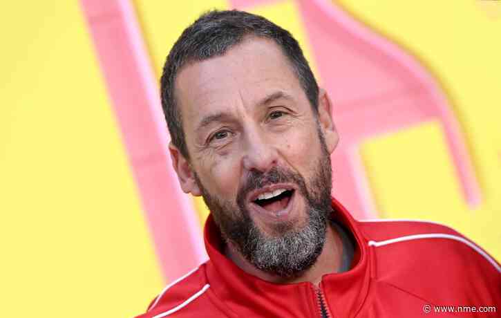 Adam Sandler wears socks when he goes swimming because “he can’t bend to take them off”