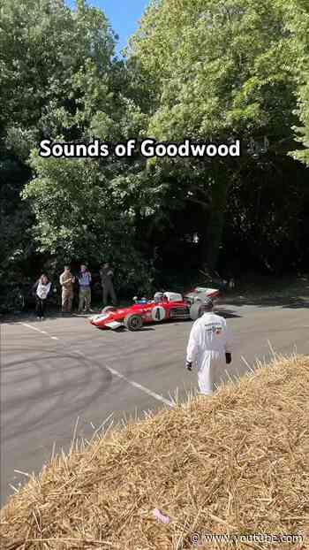 Taking a step back into the past at Goodwood FOS 🎞️🇬🇧 #FOS #FerrariRaces