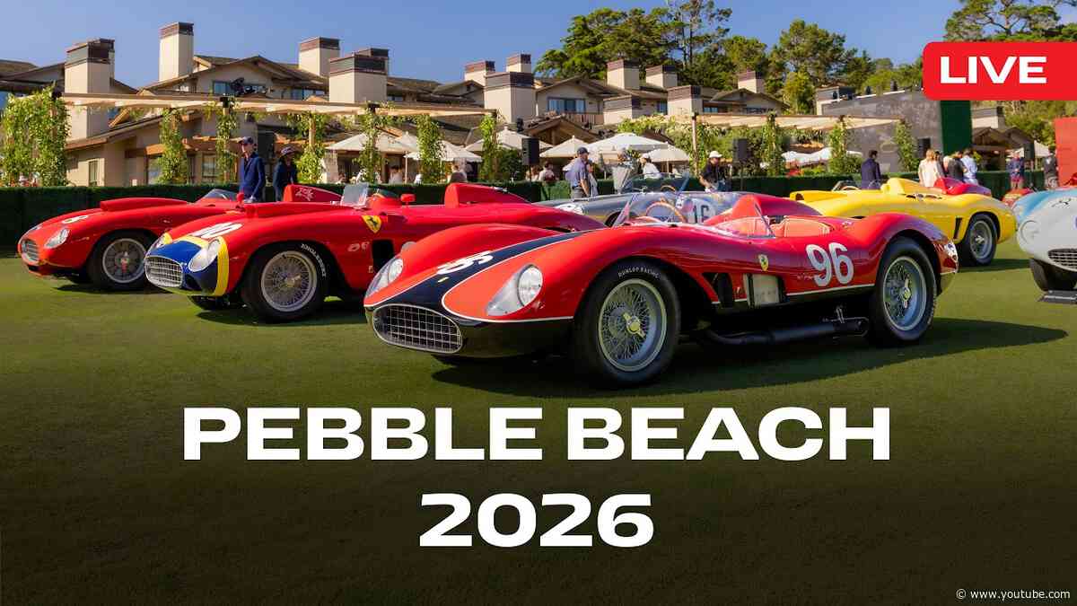 Live from Casa Ferrari Pebble Beach 2026 | Heritage of Innovation