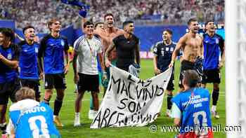 Argentina announce new national day to celebrate World Cup semi-final win over England - after victory reignited South Americans' claim to the Falkland Islands