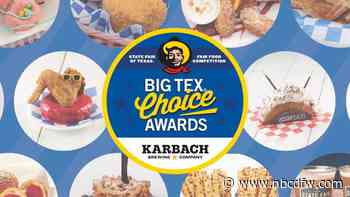 Finalists announced for 2026 Big Tex Choice Awards at the State Fair of Texas