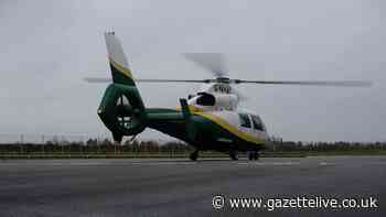 Air ambulance airlifts injured child to RVI after incident in Billingham