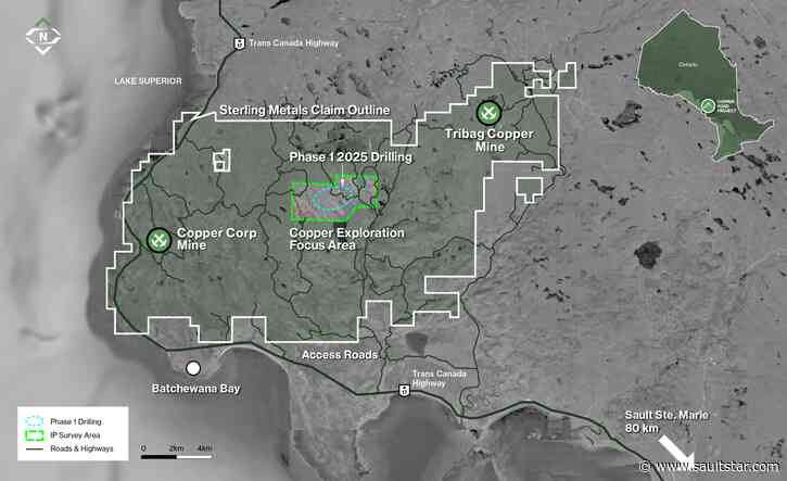 Sterling Metals plans takeover of peer active north of Sault