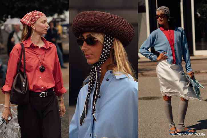 Pillbox-Hüte, Broschen und Türkis: Die Streetstyle-Trends der Copenhagen Fashion Week für die Saison Frühjahr/Sommer 2027