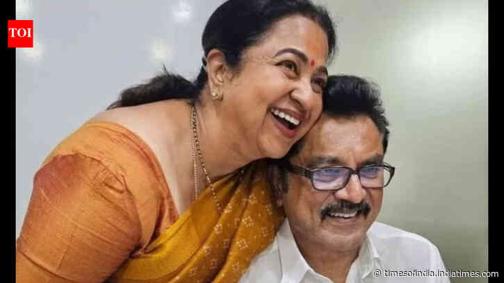 Sarathkumar expresses love for wife Radhika, thanks Vijayakanth